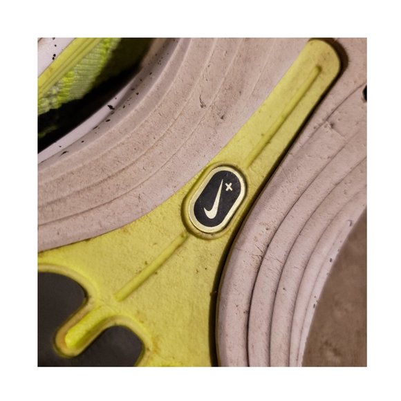 Nike Flyknit One Running Shoes Sneakers Volt Green / Gray Women's 8.5 Pre-owned - Picture 10 of 11